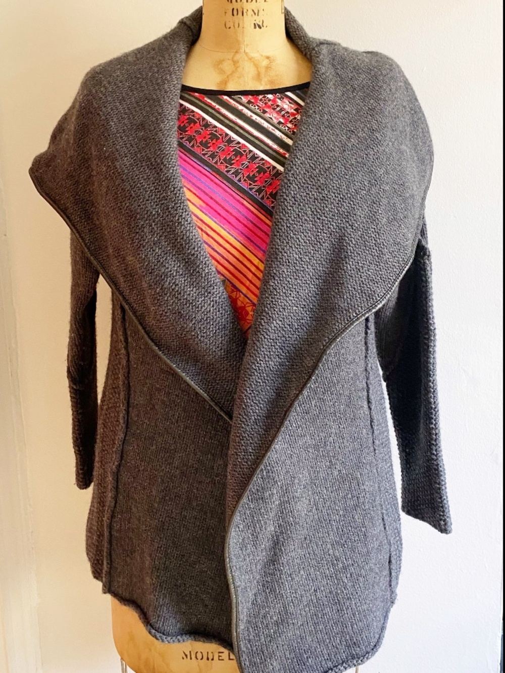 Zadig + Voltaire alpaca blend jacket size M
